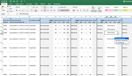 ETIM4Excel ontwikkeld door Dutch Data Masters